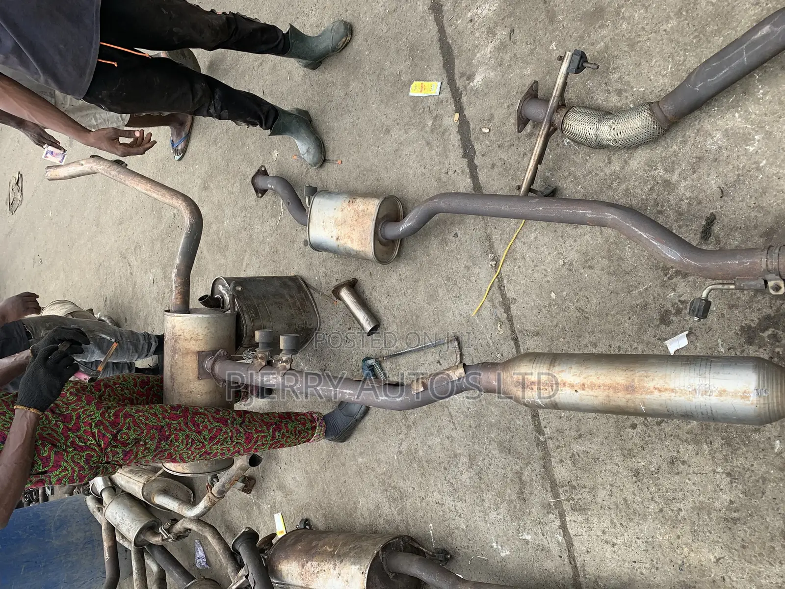 Complete Exhaust System for Sienna 2WD 2005