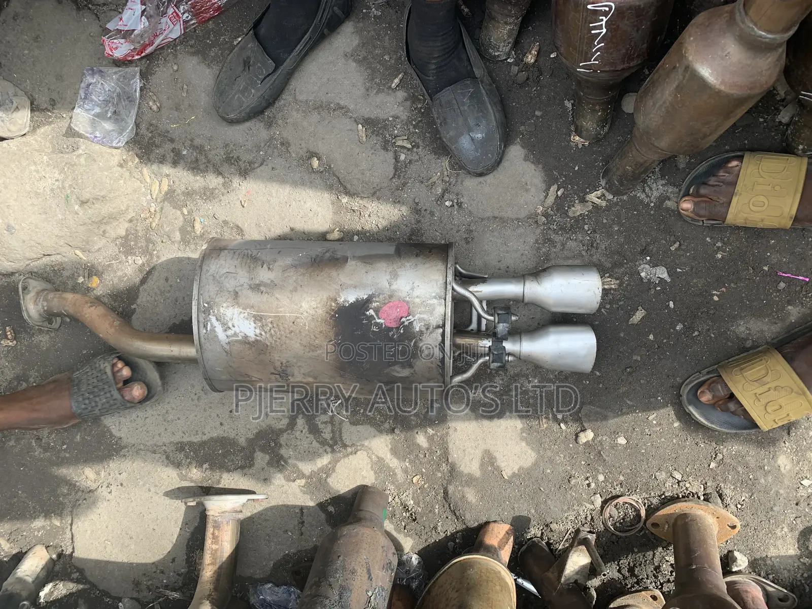 Honda Civic 2007 Exhaust Muffler System