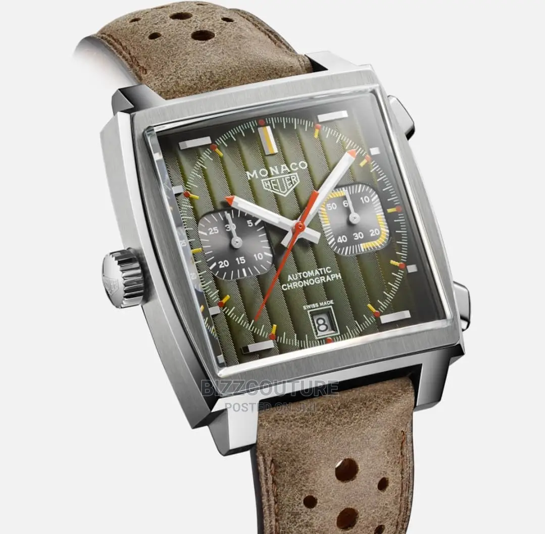 High Quality Tag Heuer Leather Band Watch Available in Store