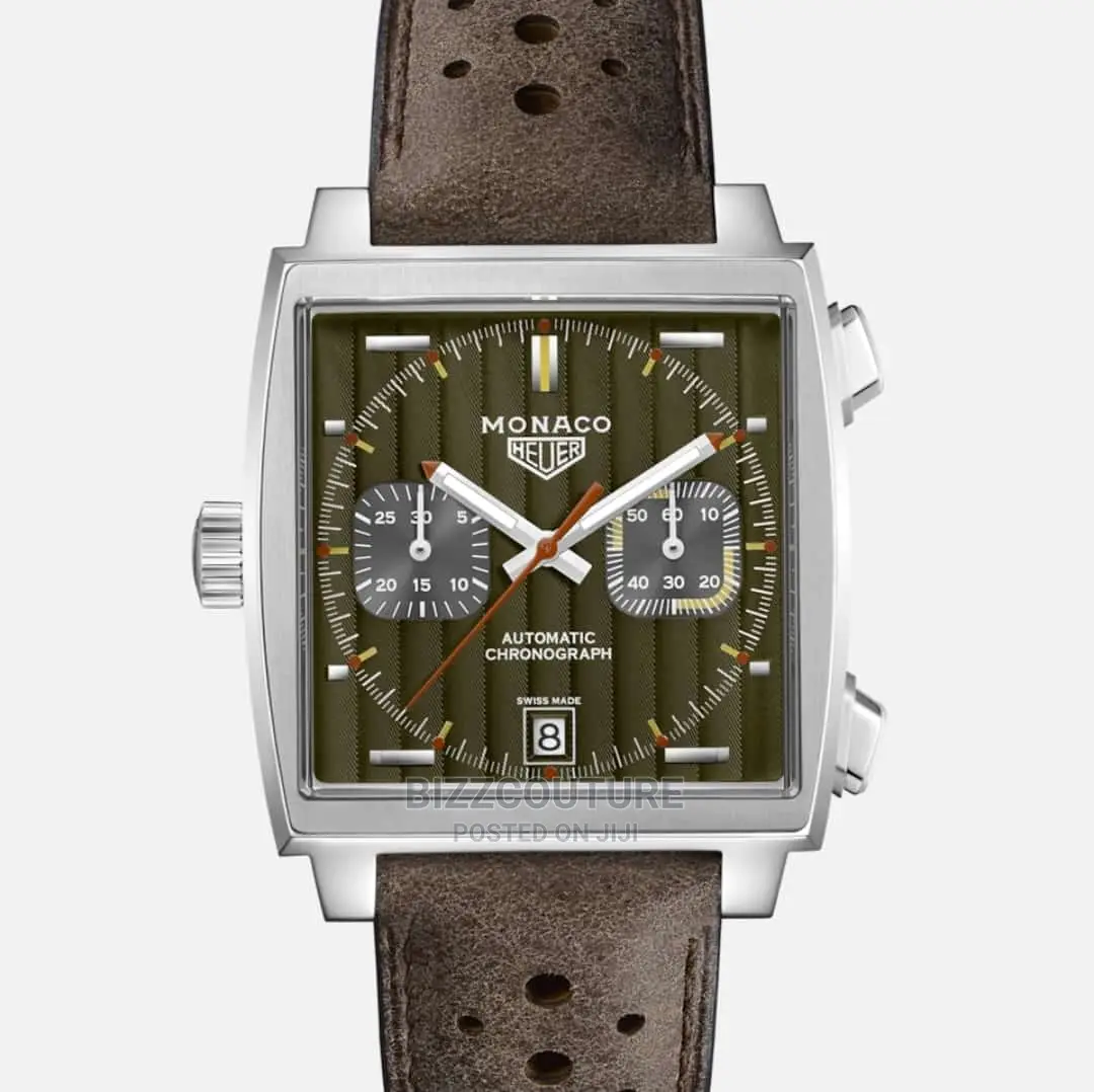 High Quality Tag Heuer Leather Band Watch Available in Store