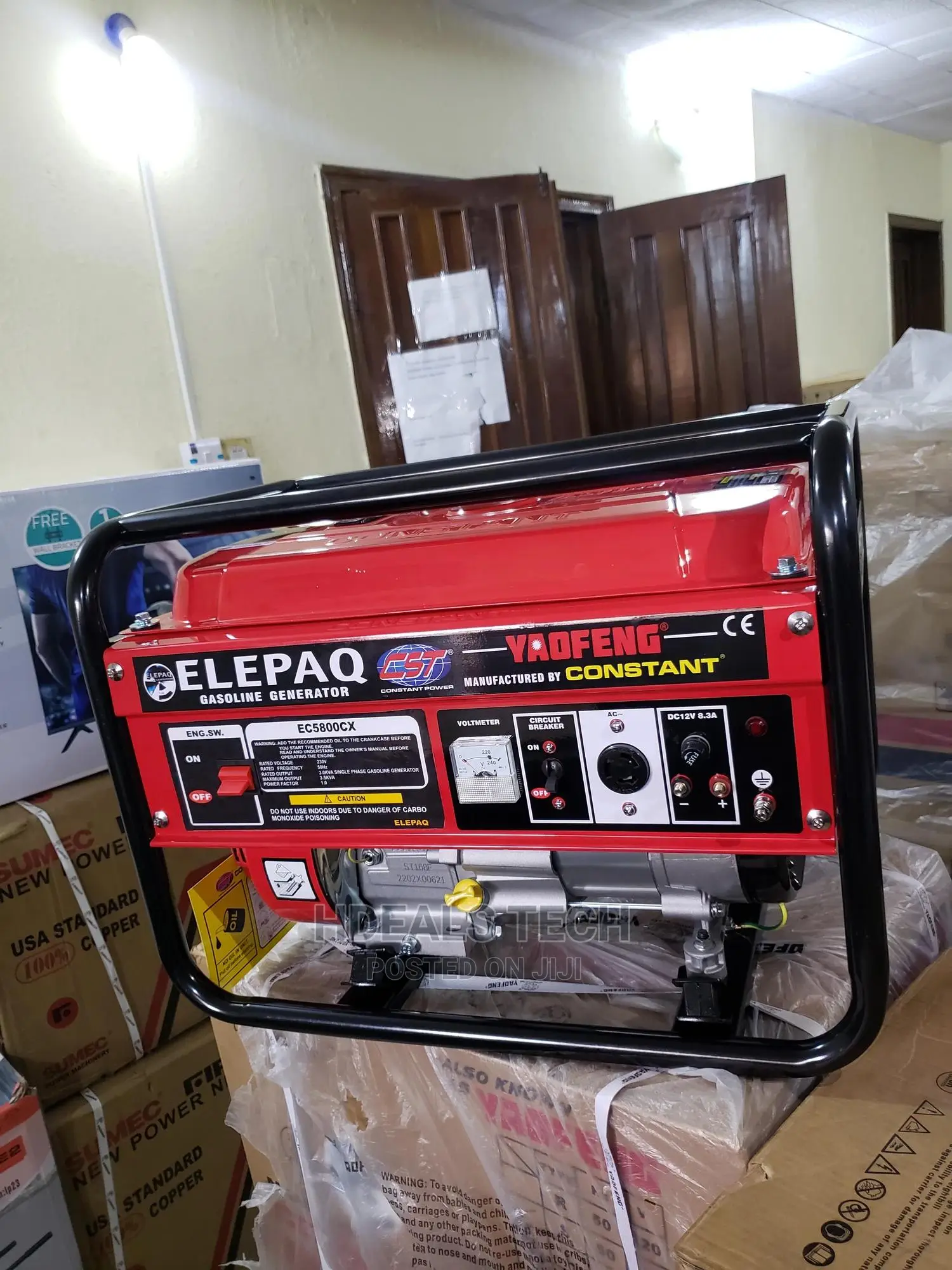 Ec5800cx Elepaq Constant Yaogeng Manual Start Generator