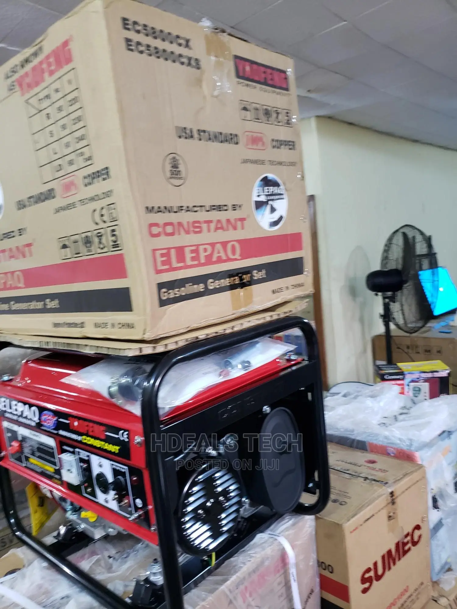 Elepaq Constant Yaofeng Ec5800cx Gasoline Generator-New