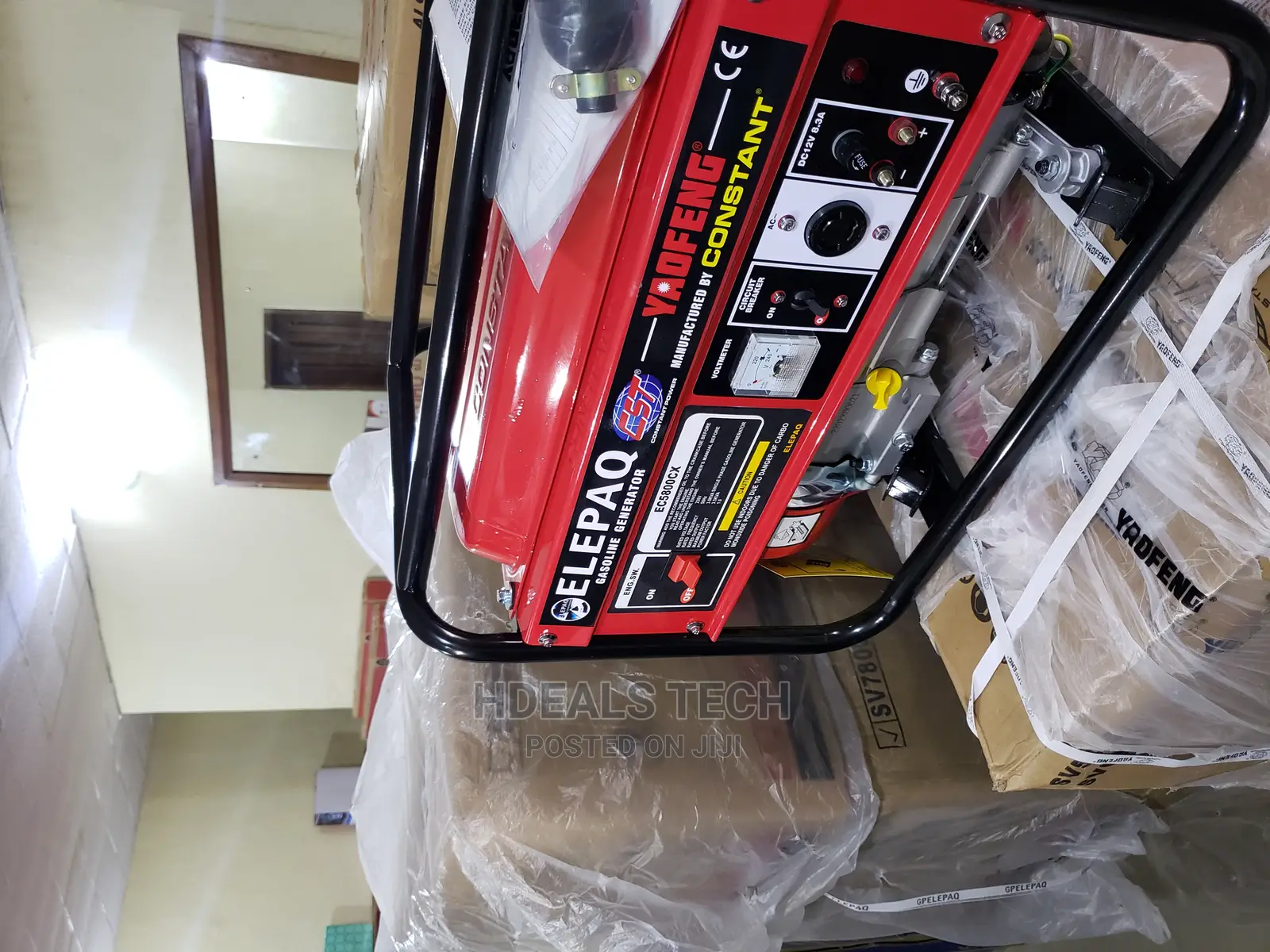 Original 3.5kva Elepaq Constant Petrol Engine Generator