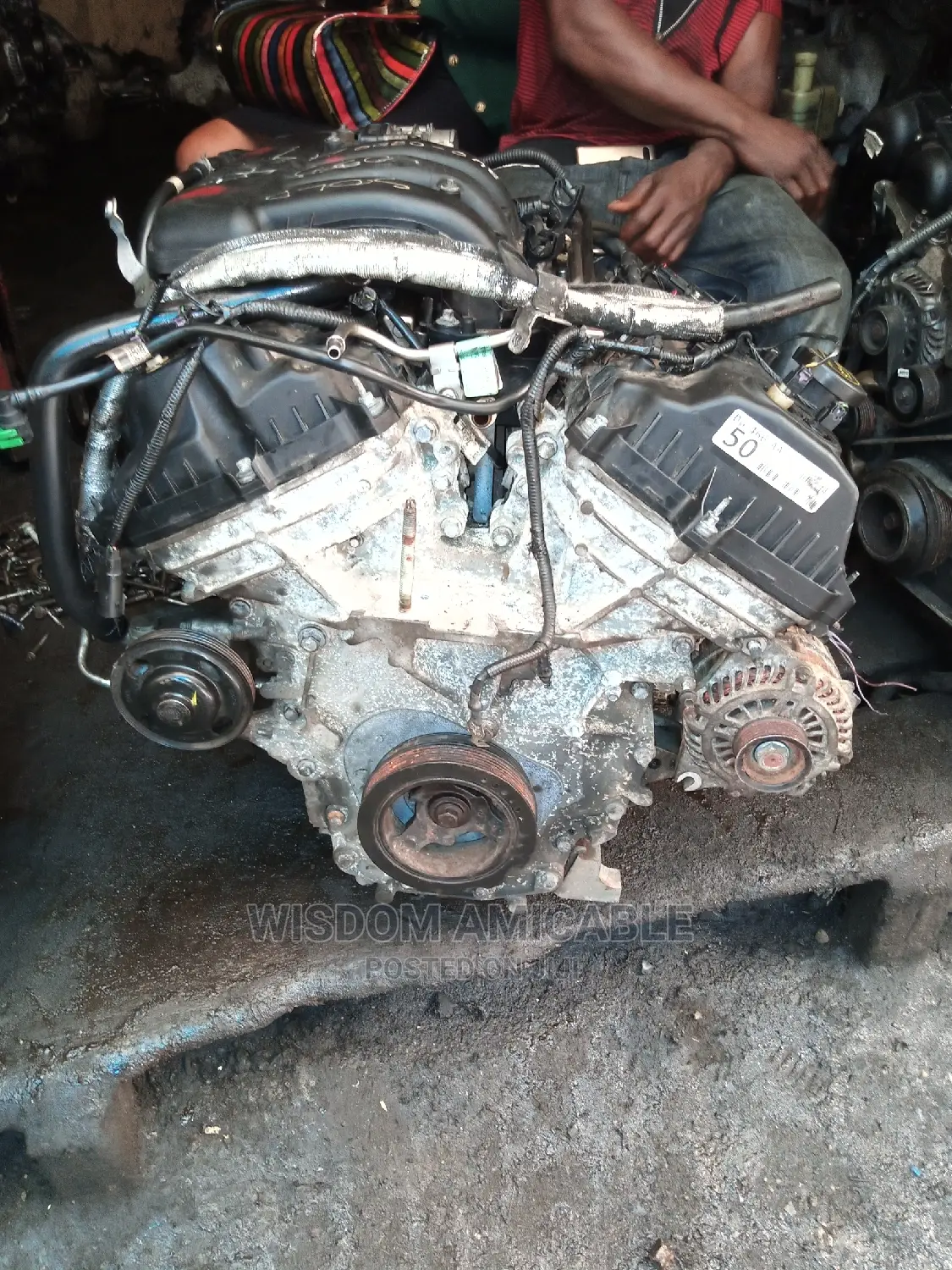 Complete Engine Ford Edge V6 2013 Model