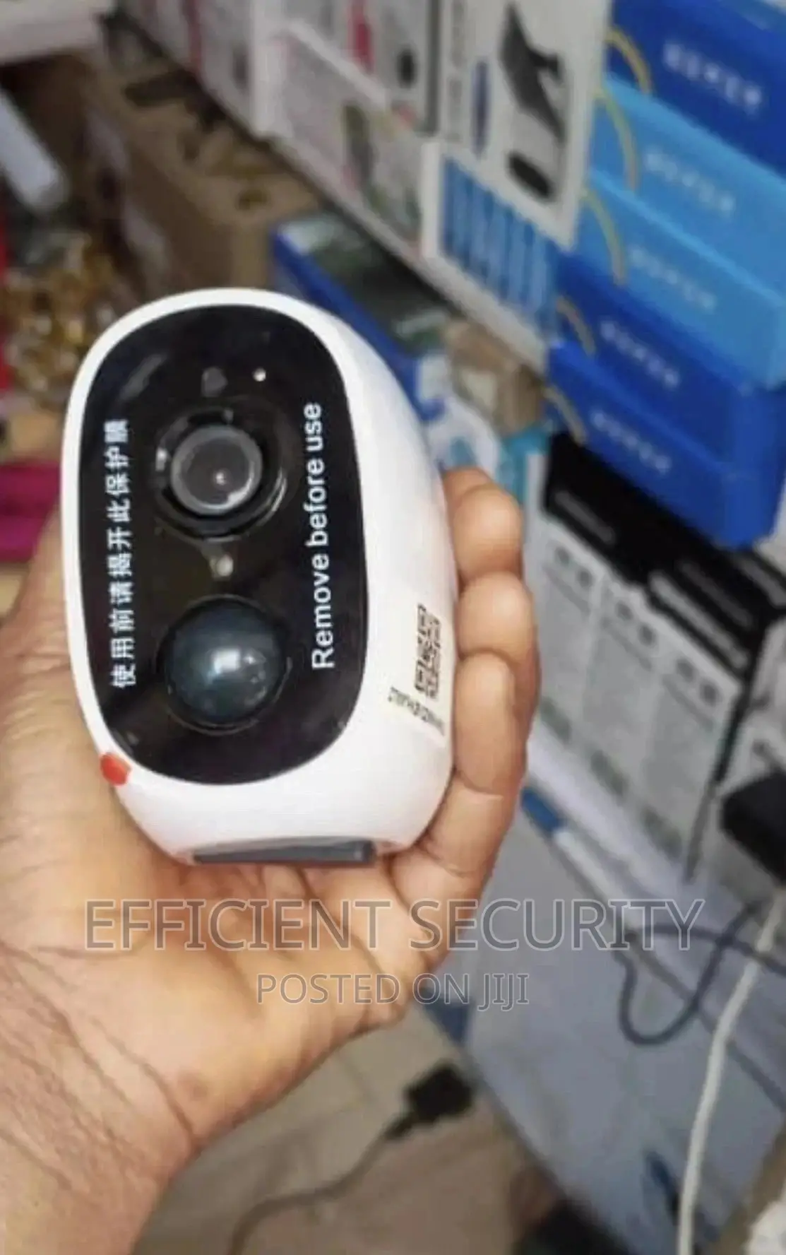 Rechargeable Pir Motion Recording Wifi CCTV Camera