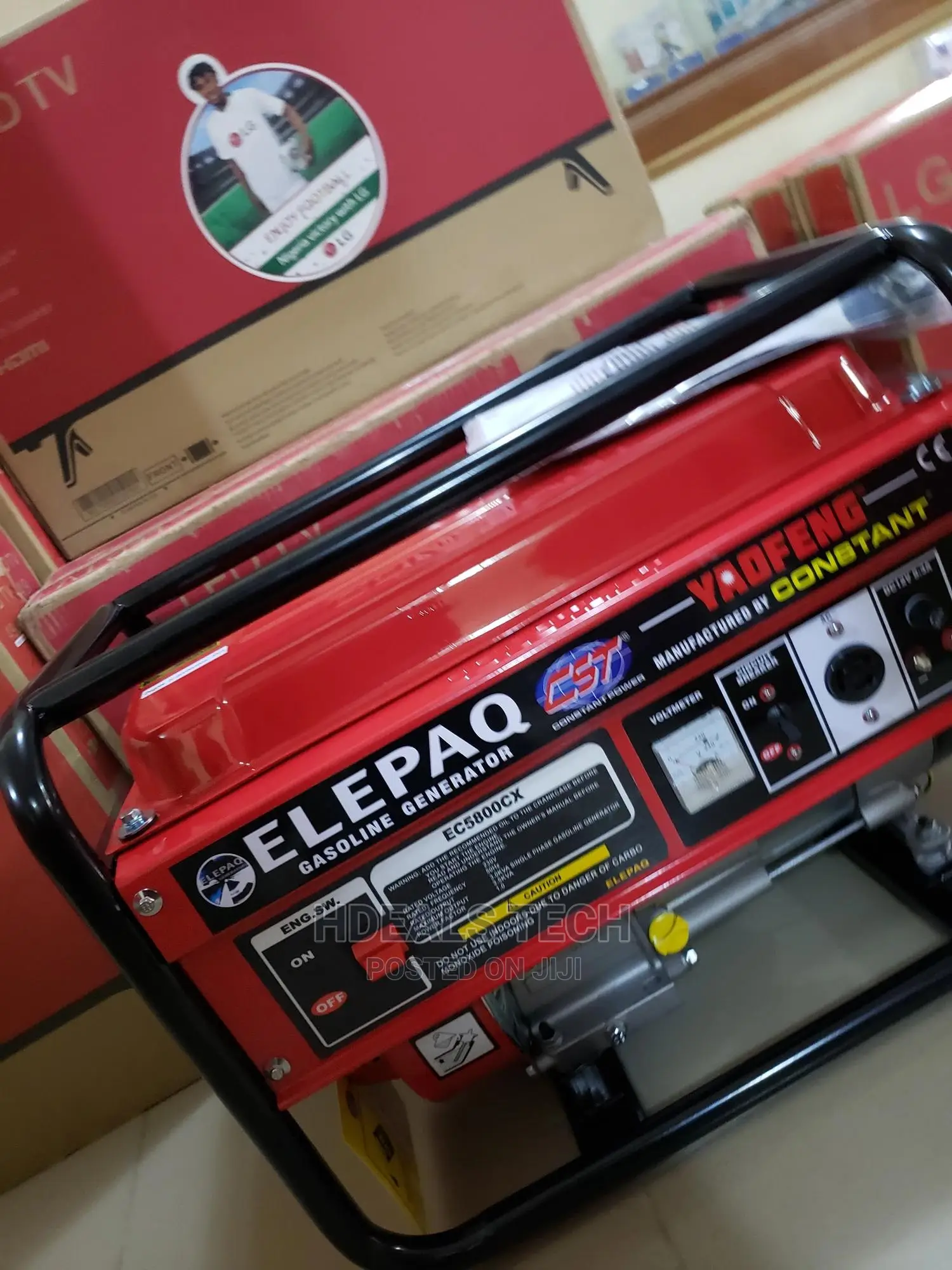 3.5kva Elepaq Constant Generator Petrol Engine-New