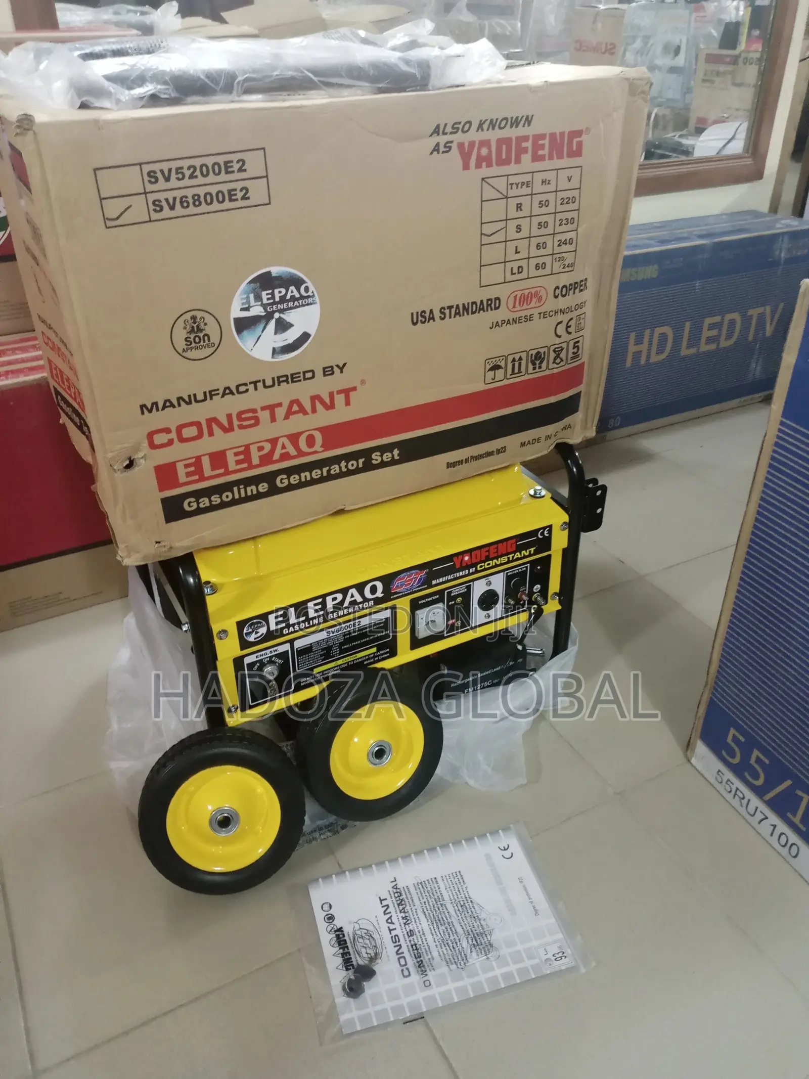 New Elepaq Constant 4.5kva Automatic Generator