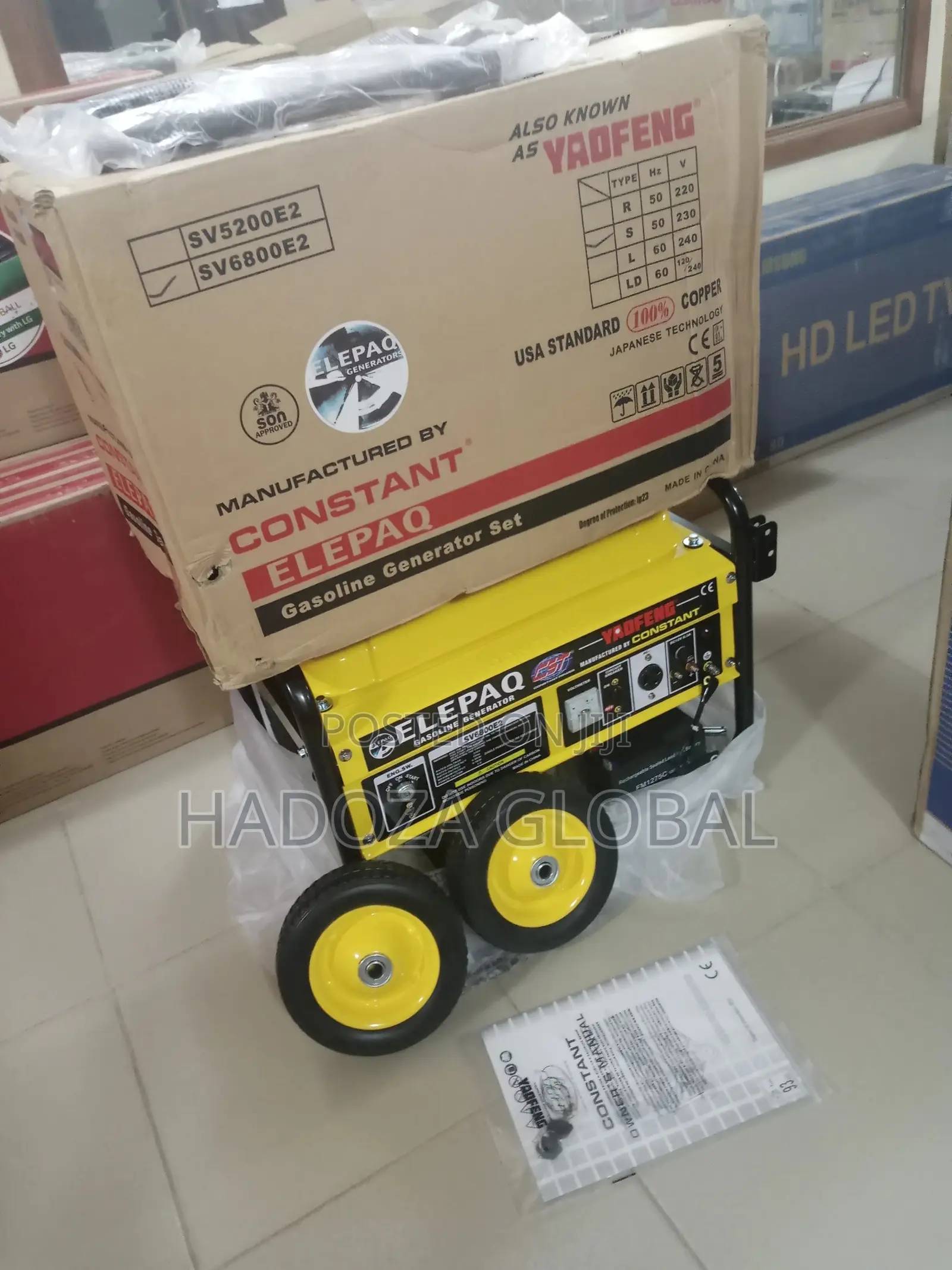 New Elepaq Constant 4.5kva Automatic Generator