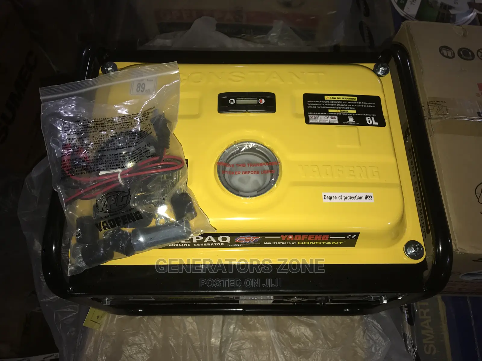 Elepaq Constant 1.5kva Manual Start Petrol Generator