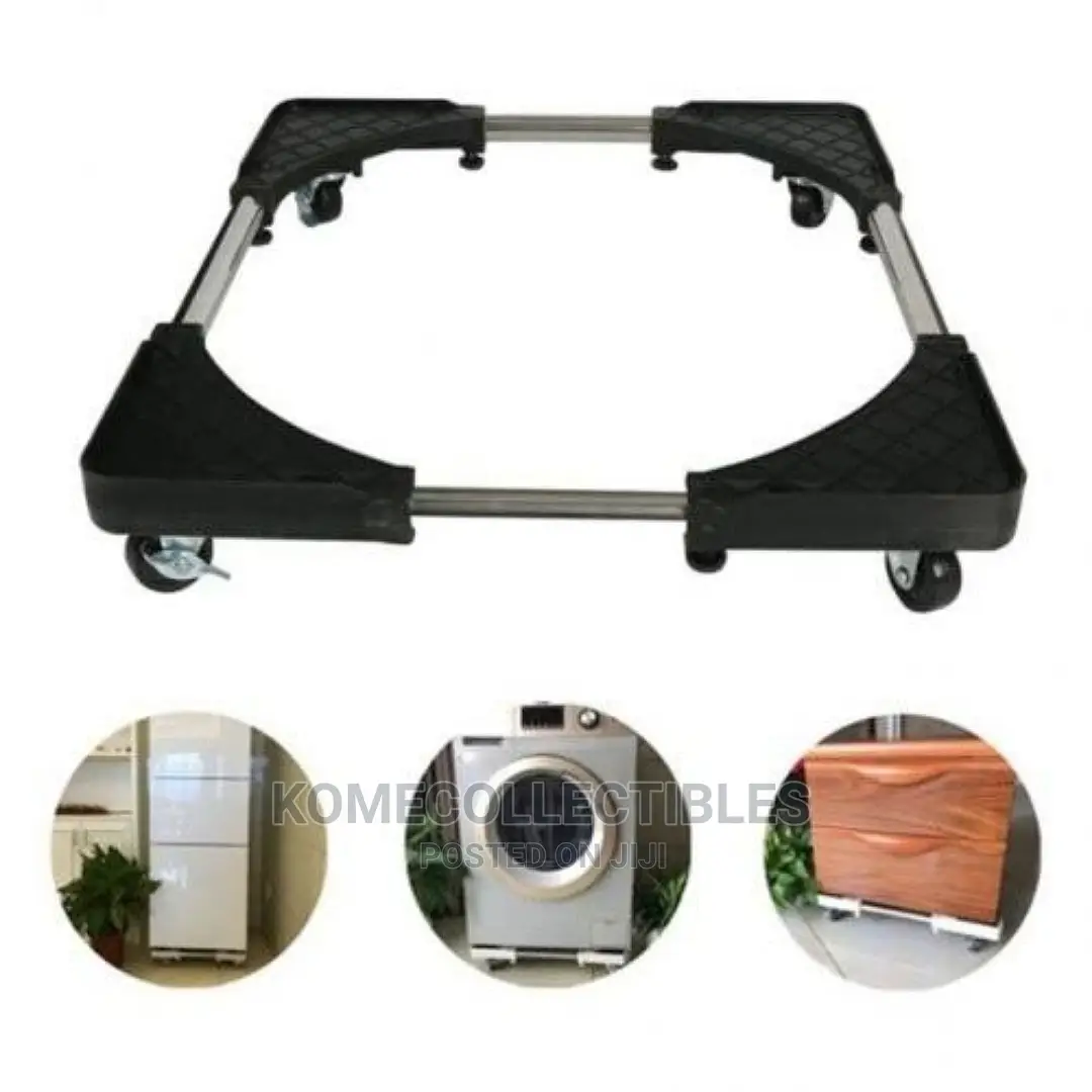 Adjustable Fridge And Washing Machine Stand
