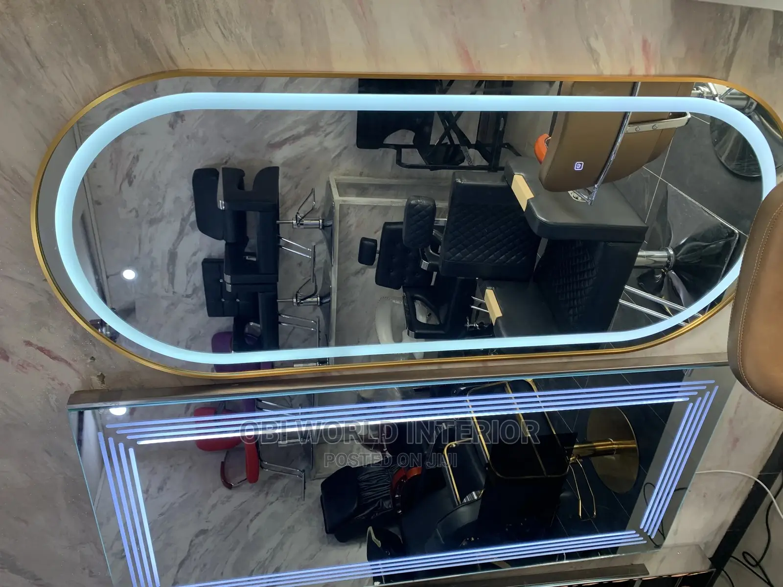 Latest Quality Foreign Salon Mirror With Tv