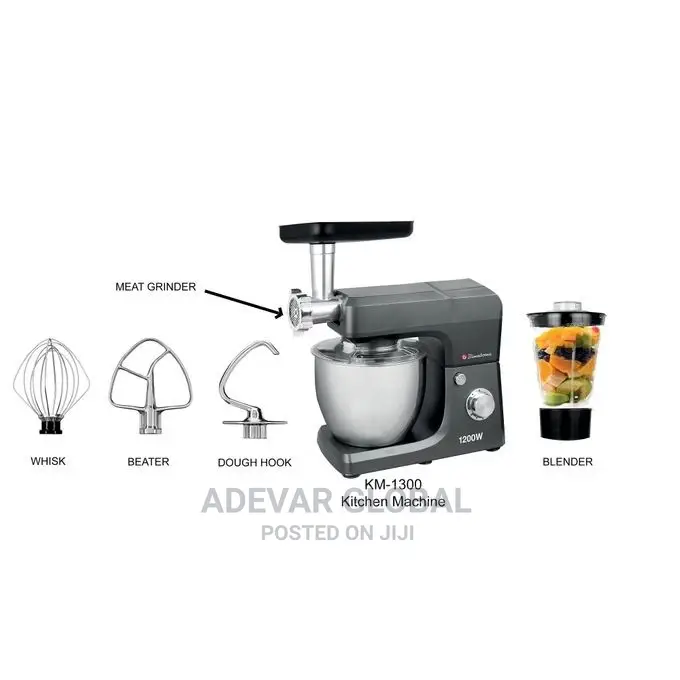 Binatone 3-in-1 Kitchen Machine and Yam Pounder - Km-1300