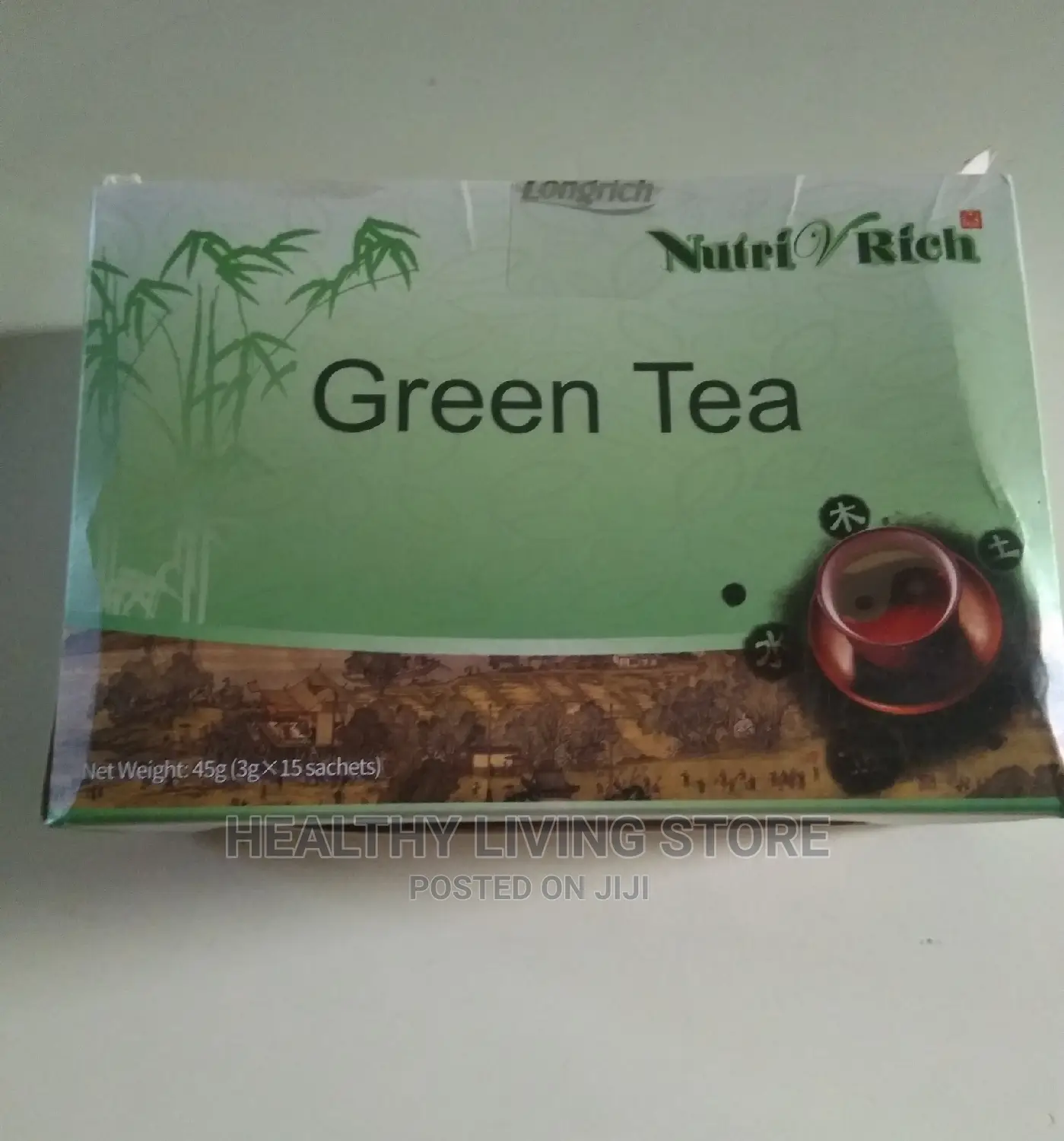 Longrich Green Tea (15 Reusable Bags)