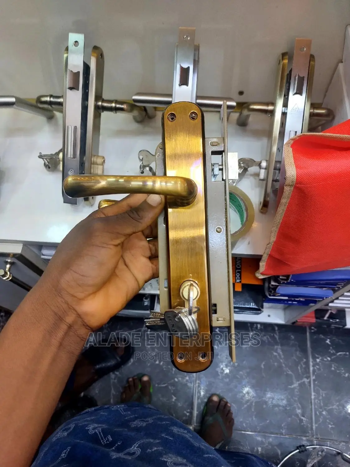 Complete Set of Italian Door.Lock