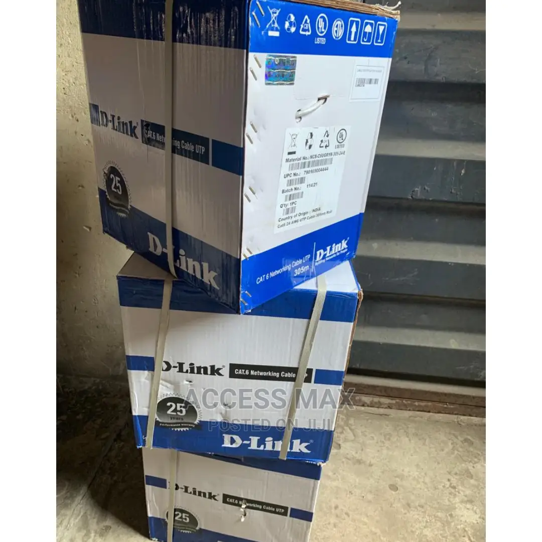 Cat6 Indoor Cable D-link ( Ip Camera Networking)