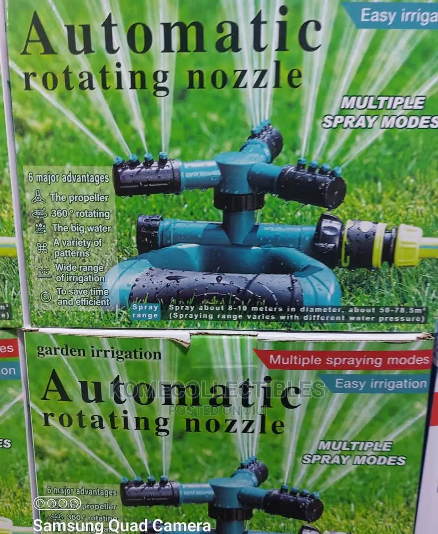 Automatic Rotating Garden/ Lawn Water Sprinkler Hose