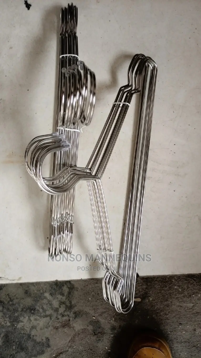 Stainless Steel Plain Body Clothes Hangers