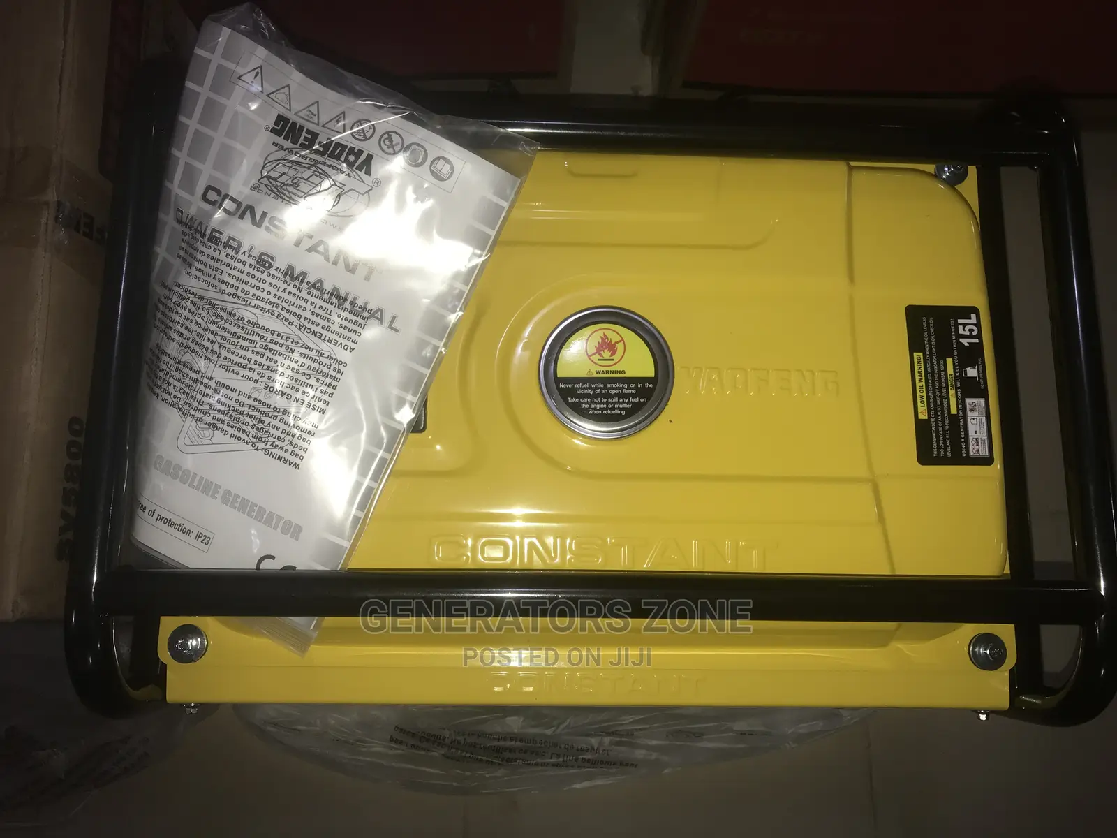 Elepaq Constant 4.5kva Manual Start Generator-New