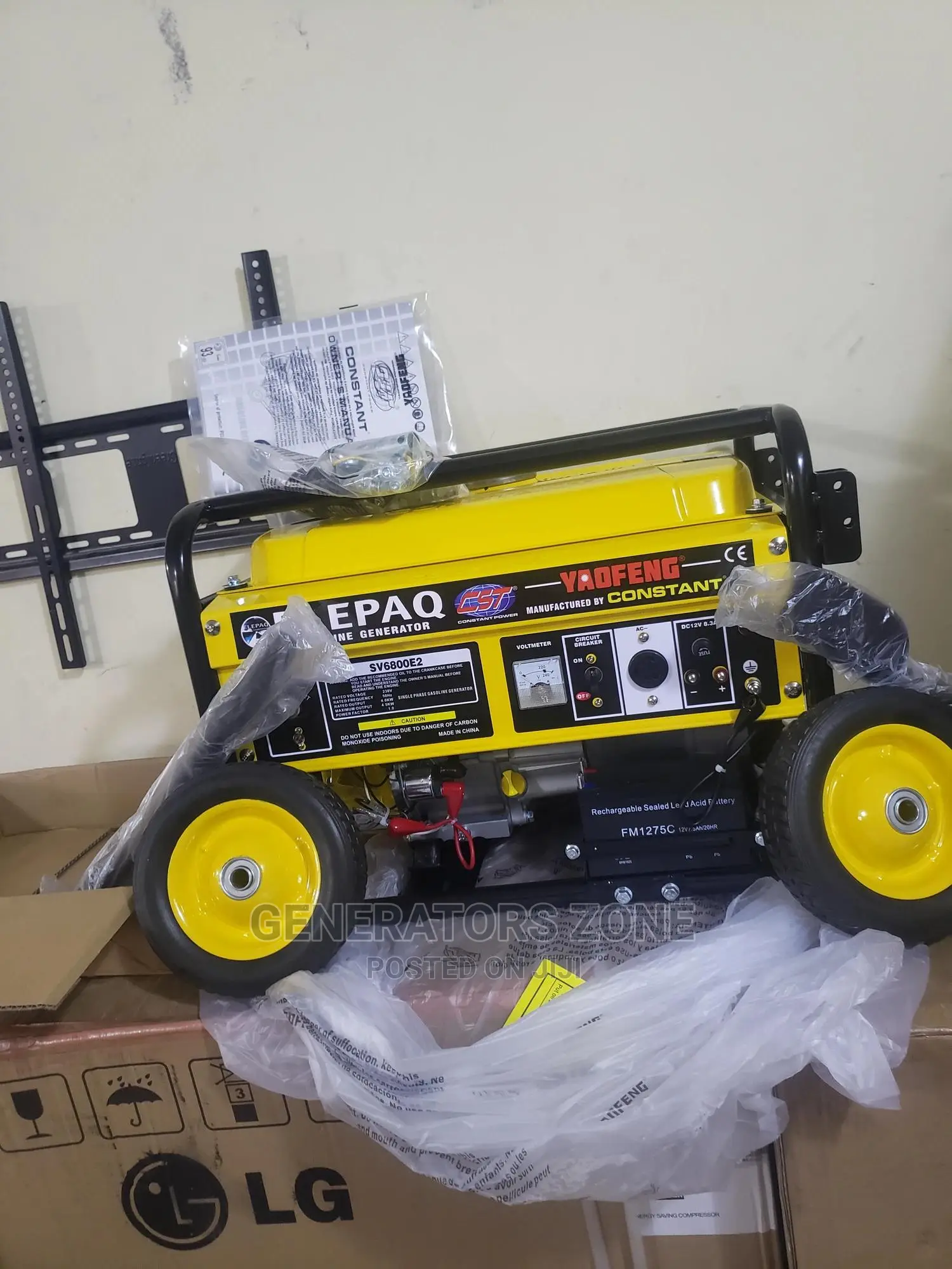 Elepaq Constant 4.5KVA Key Start Generator-Standard