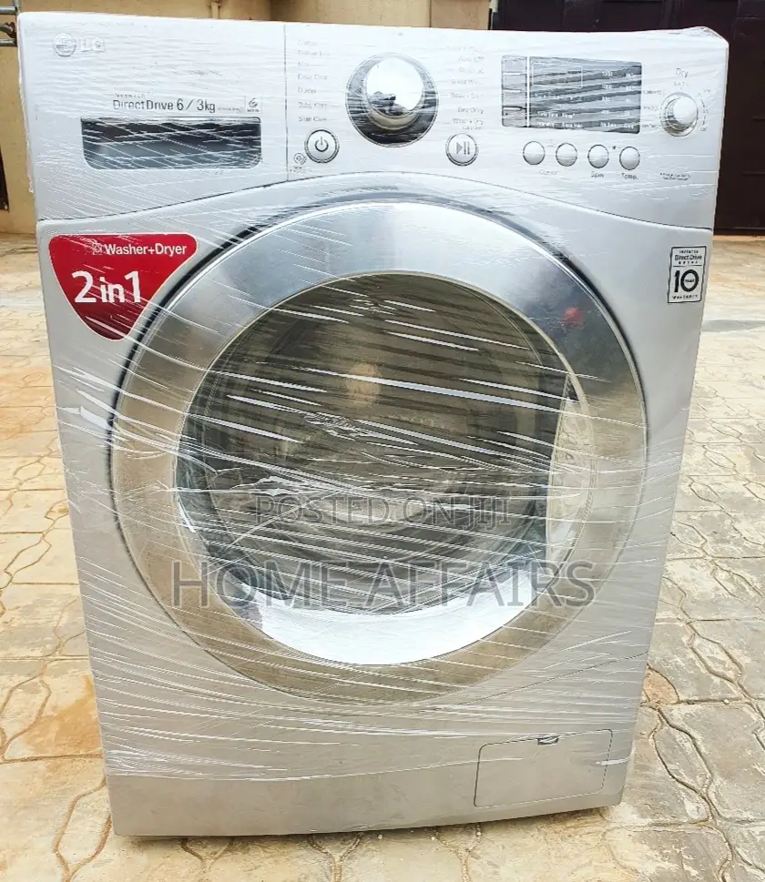 LG 6kg Washing Machince Wash and Dry + (DELIVERY)