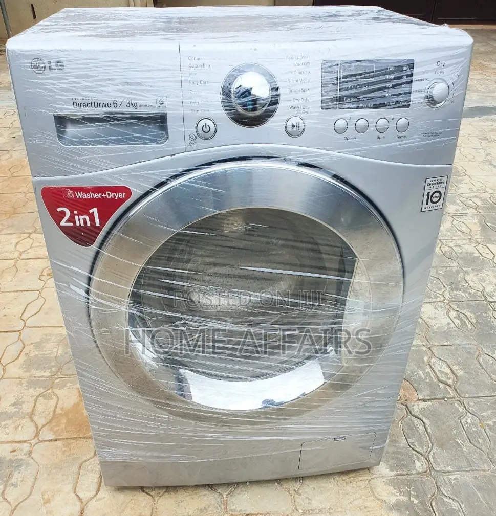 LG 6kg Washing Machince Wash and Dry + (DELIVERY)