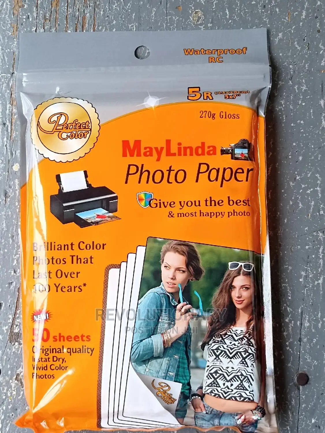 MayLinda Photo Paper Glossy, 5"X 7"
