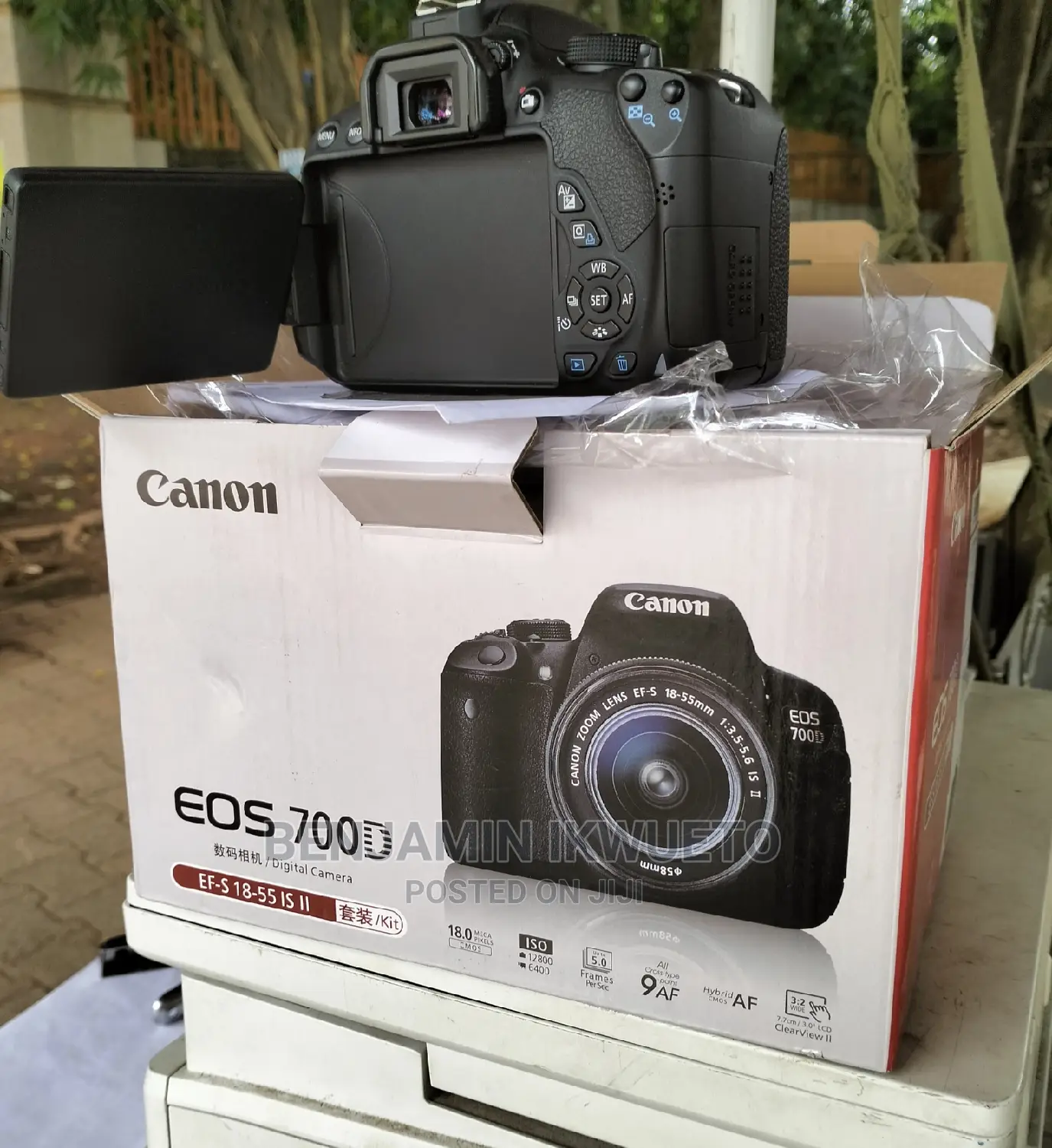 Canon 700D With 18-55mm Lens