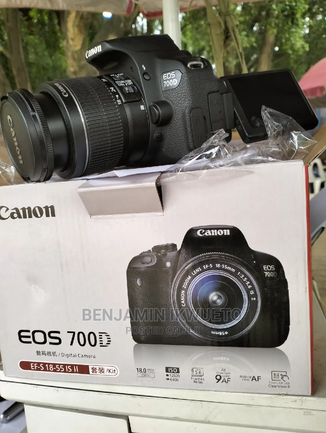 Canon 700D With 18-55mm Lens