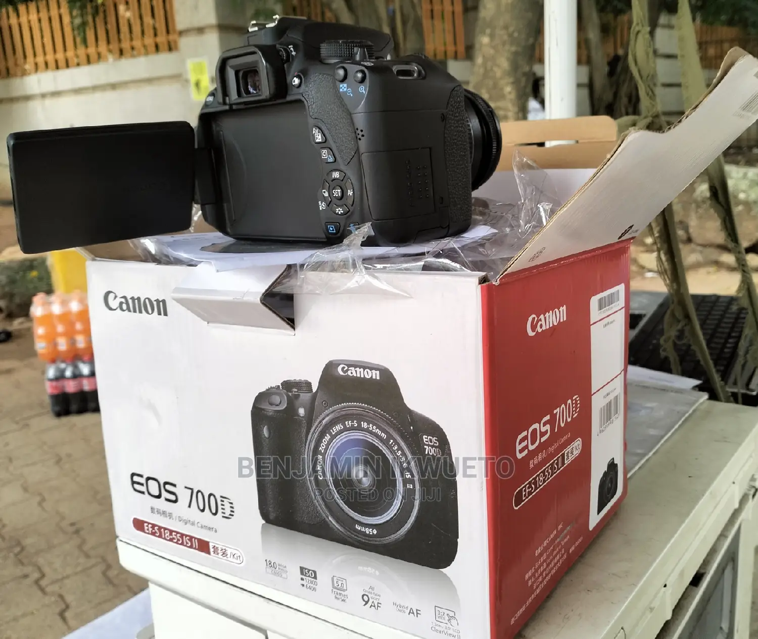 Canon 700D With 18-55mm Lens