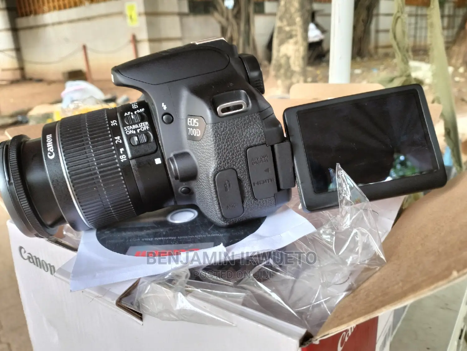Canon 700D With 18-55mm Lens