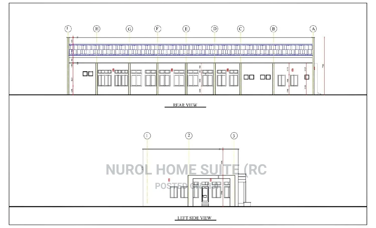 Detailed Architectural Working Drawing and 3D Visualization