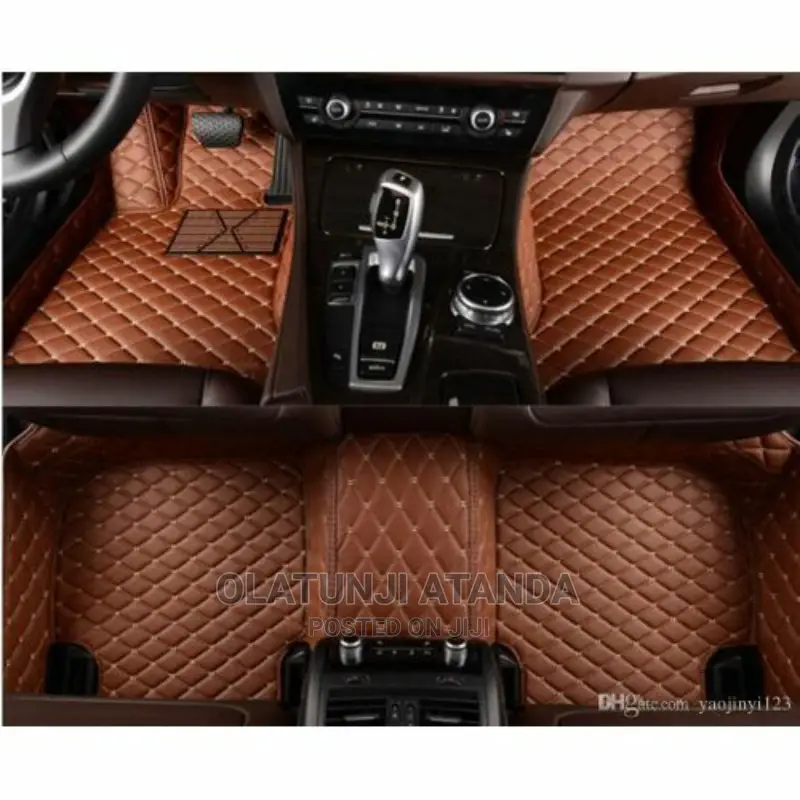 5D Car Leather Foot Mat / Customize Car Floor Mat Carpet/Rug