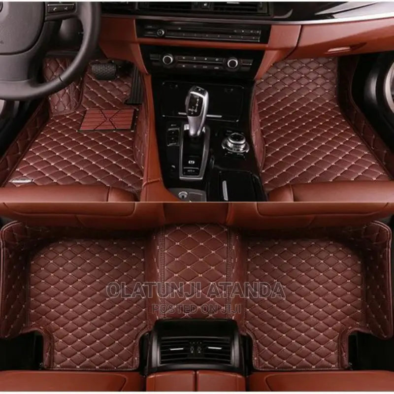 5D Car Leather Foot Mat / Customize Car Floor Mat Carpet/Rug