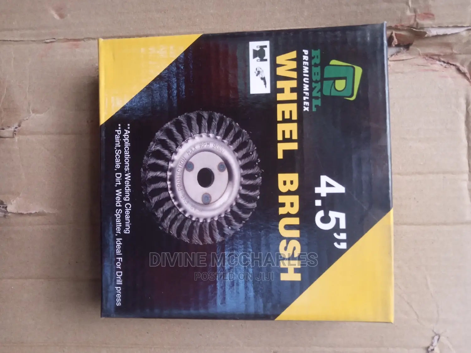 41⁄2" Round Power Brush