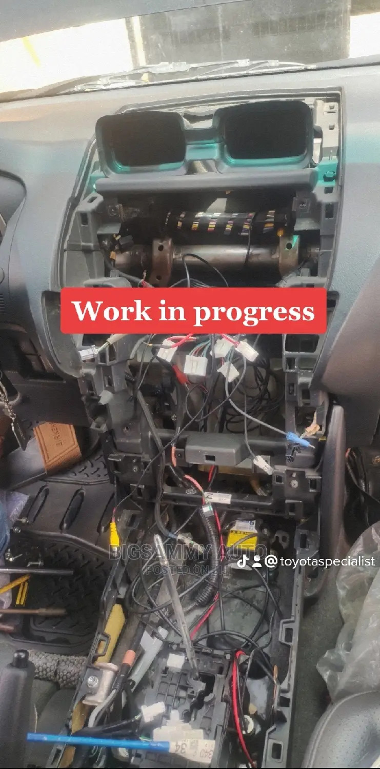 Prado Interior Kit, Console, Android And Steering Wheel