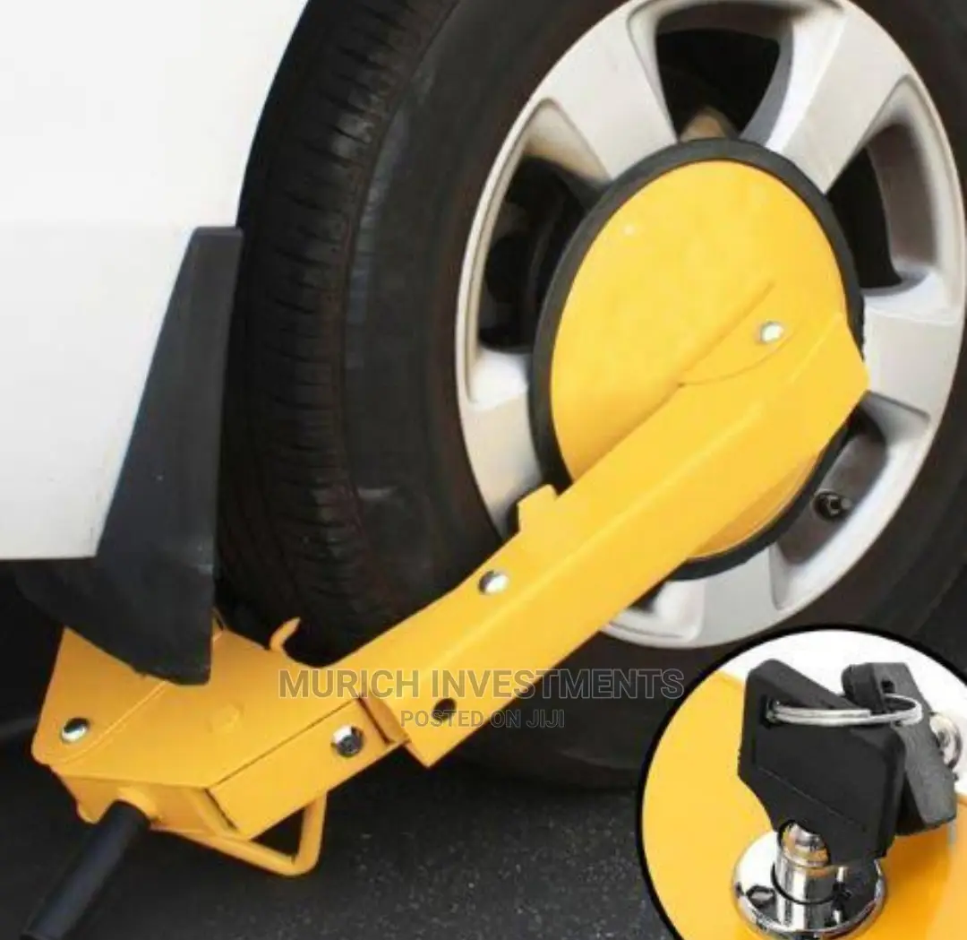 Anti-Theft Wheel Lock Boot Clamp Tire Claw Parking Car Clamp
