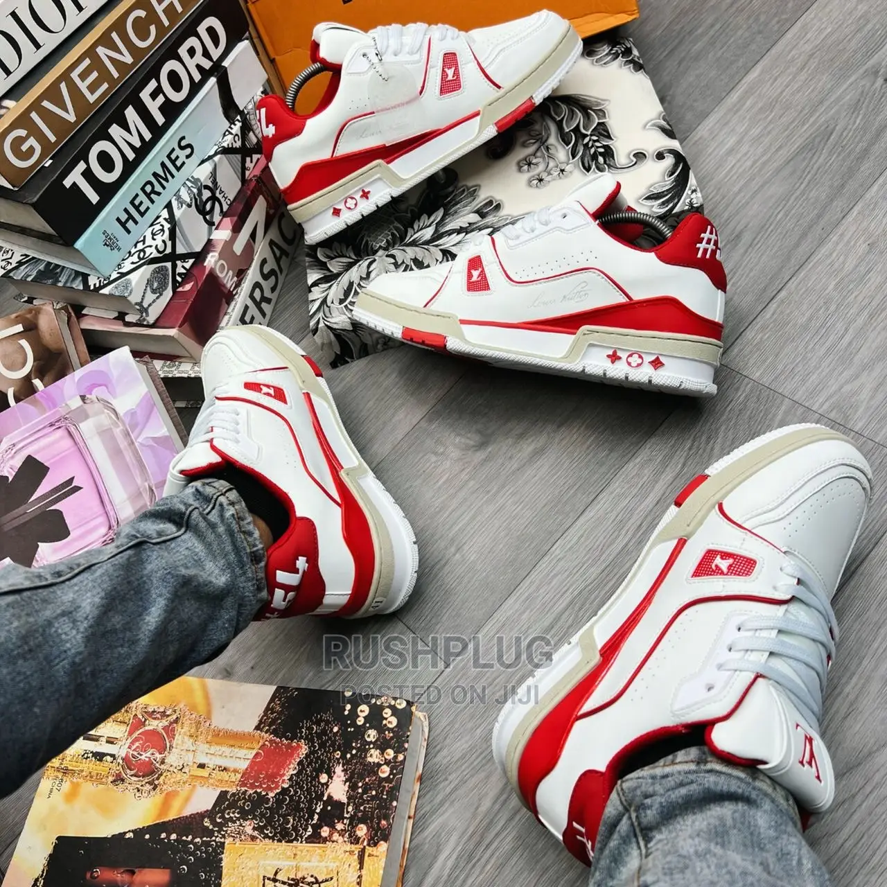 Louis Vuitton Trainers “Moon White-Tonic Rd