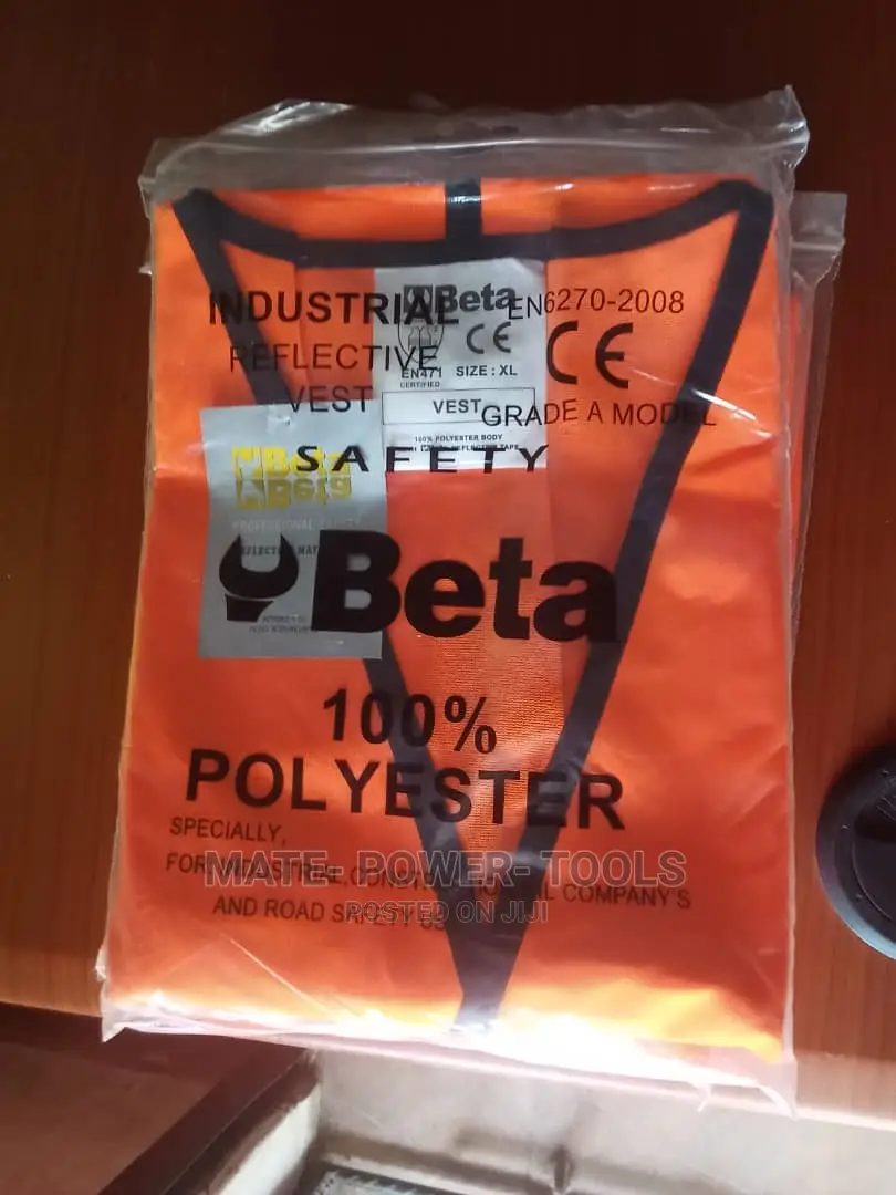 High Visibility Vest - Yellow Orange