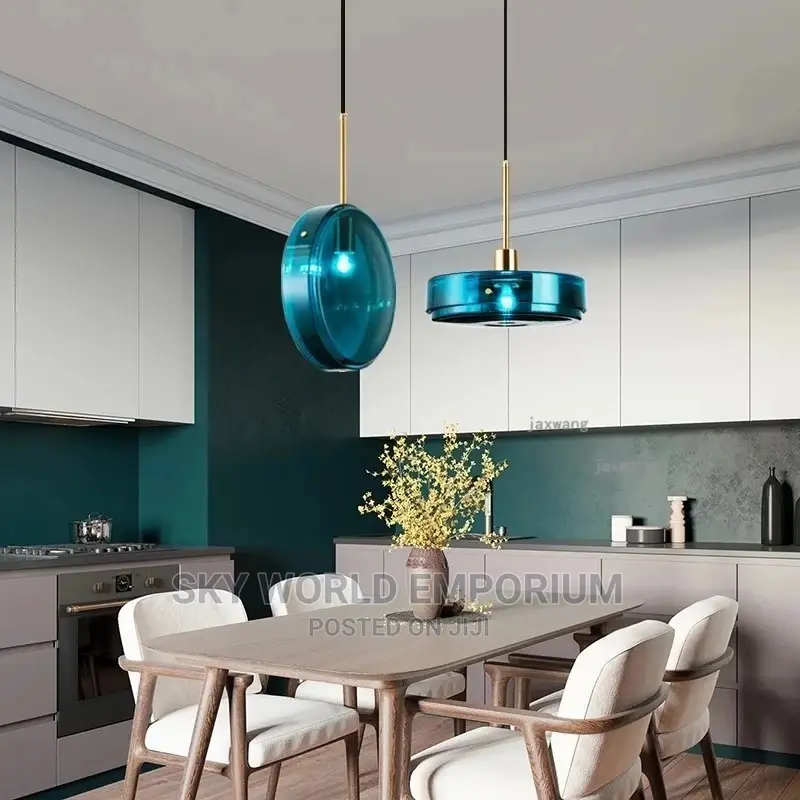 Modern Glass Dropping Light
