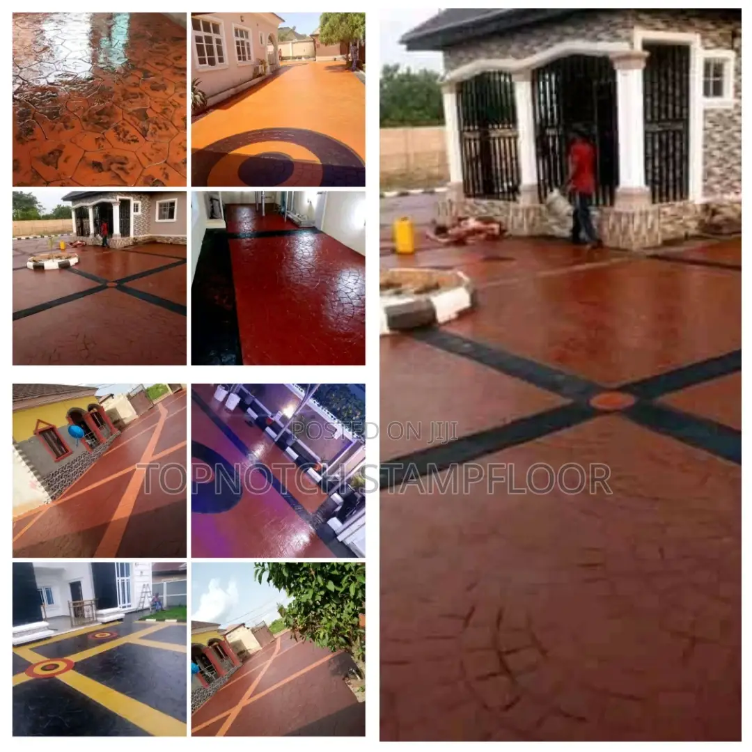 Multiple Colors, Designs, Polish Floor and Stain Resins Idea