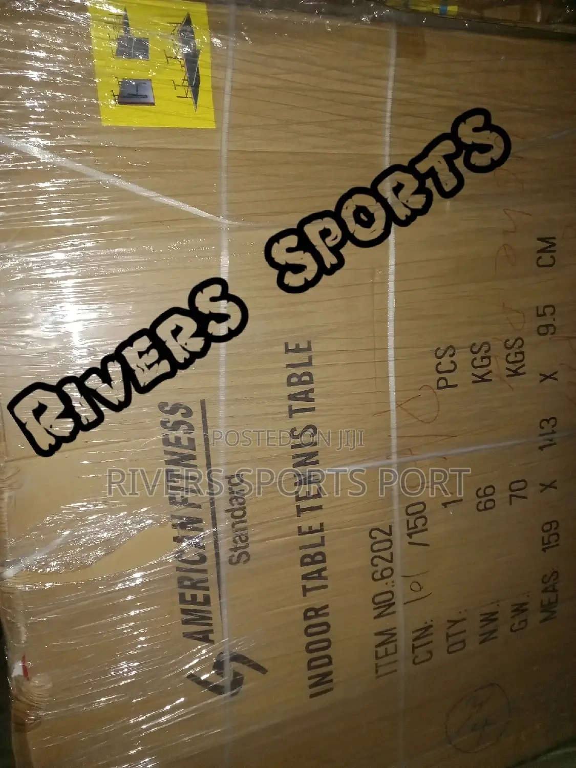 Standard American Fitnes Table Tennis Board With Accessories