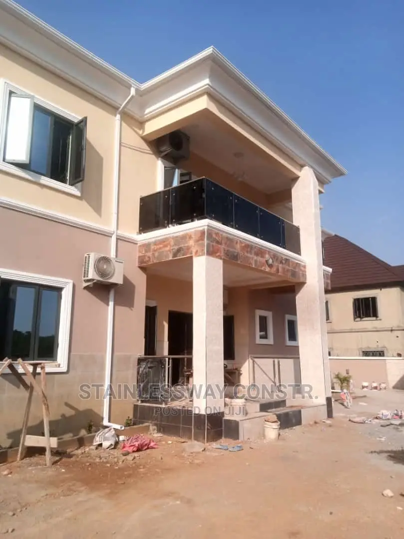 Dark Grey Glass Balcony Railing
