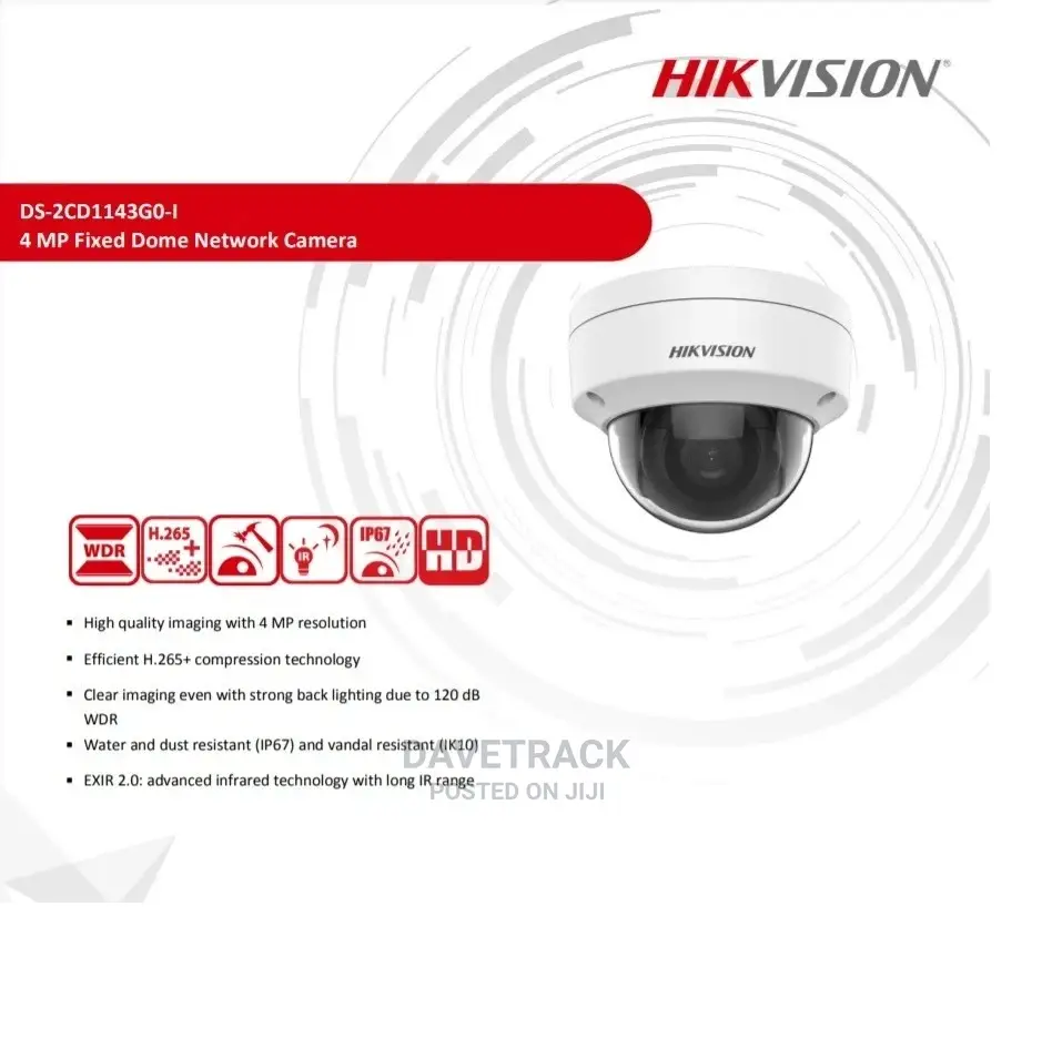 Hikvision Ip Dome Indoor Camera 4mp Ds-2cd1143g0e-1