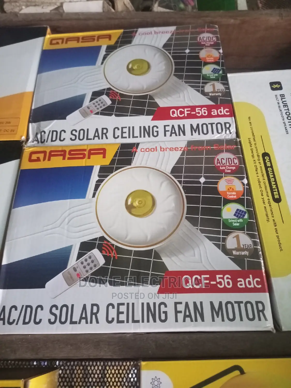 QCF-56 Adc Solar Ceiling Fan