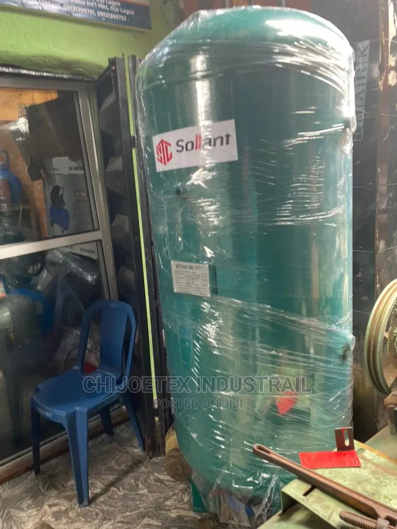 Industrial Sollant Air Receiver Tank 1000L