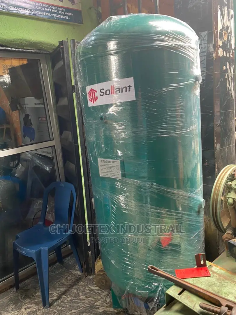 Industrial Sollant Air Receiver Tank 1000L