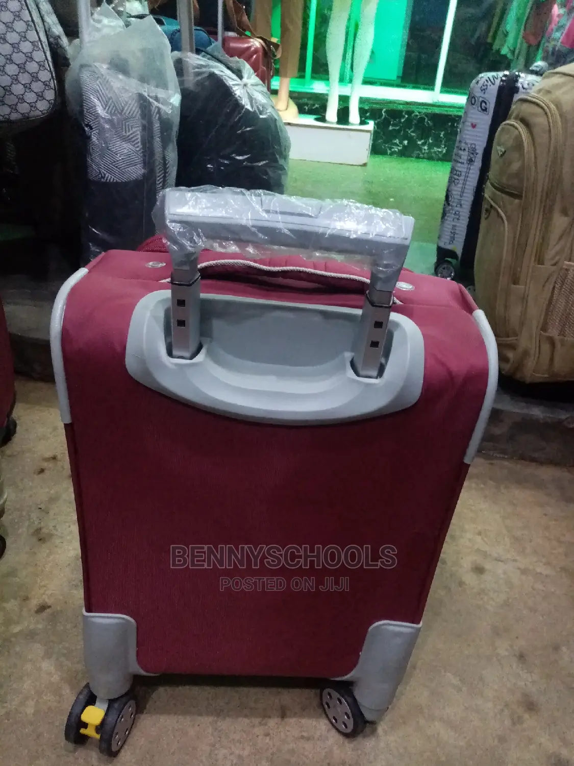 Mini Smallest Red Swiss Polo Traveling Luggage Box