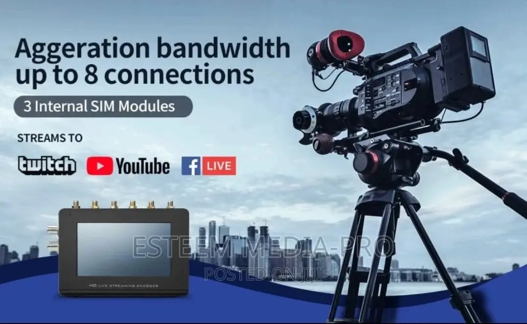 Pro-400 5g Live Video Transmitter Networks Bonding Encoder
