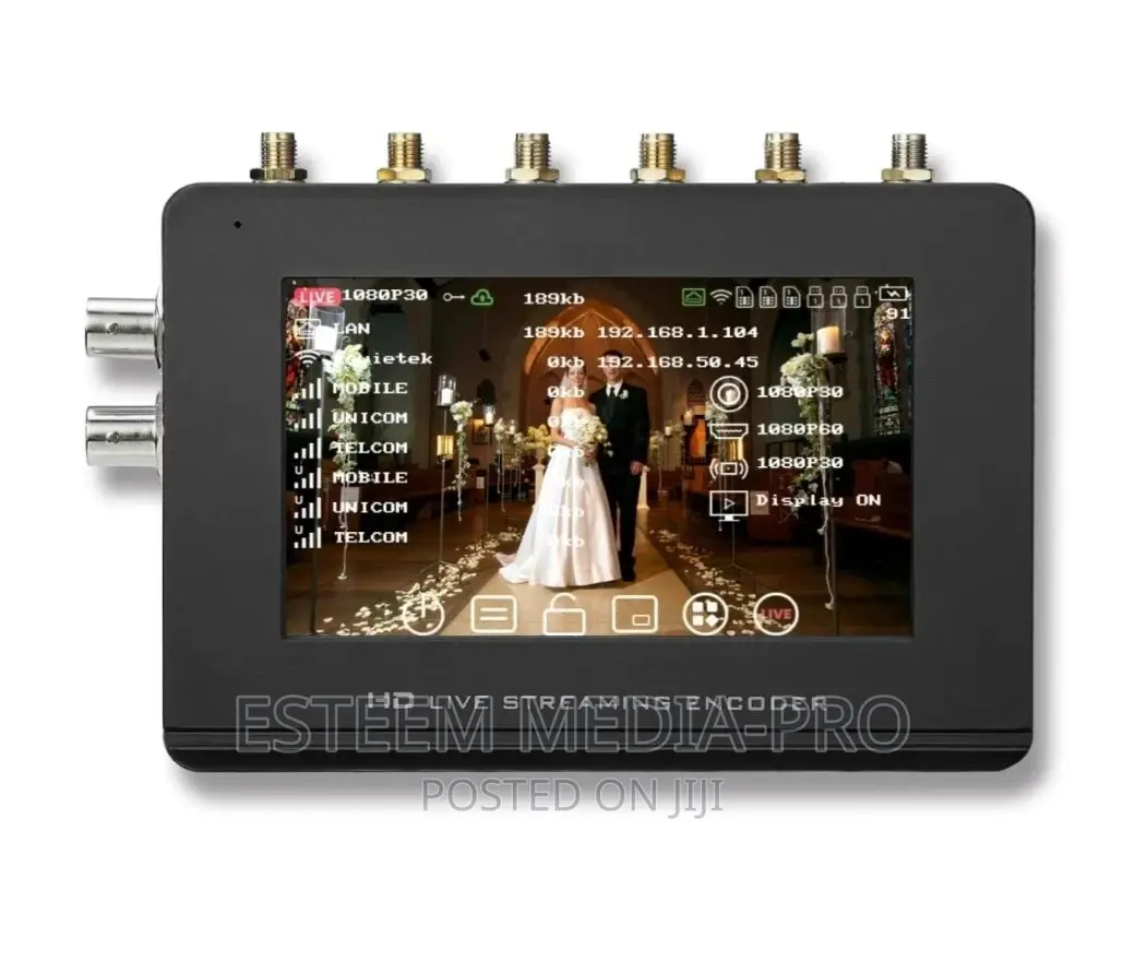 Pro-400 5g Live Video Transmitter Networks Bonding Encoder