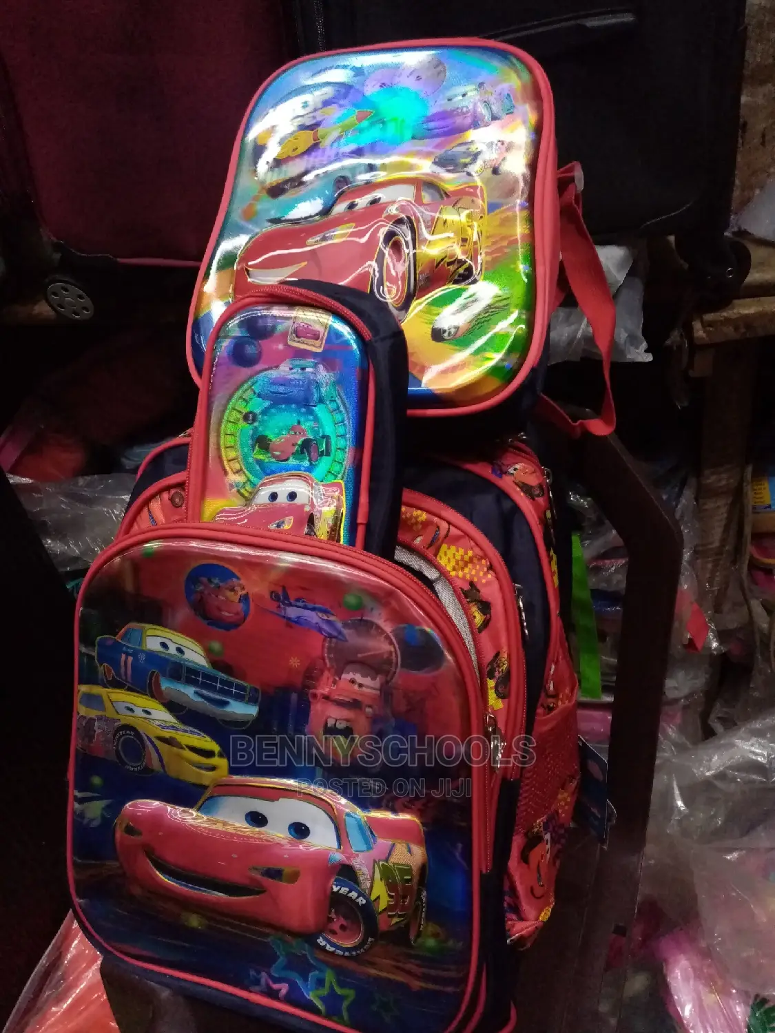 Car Kids Children's School Bag